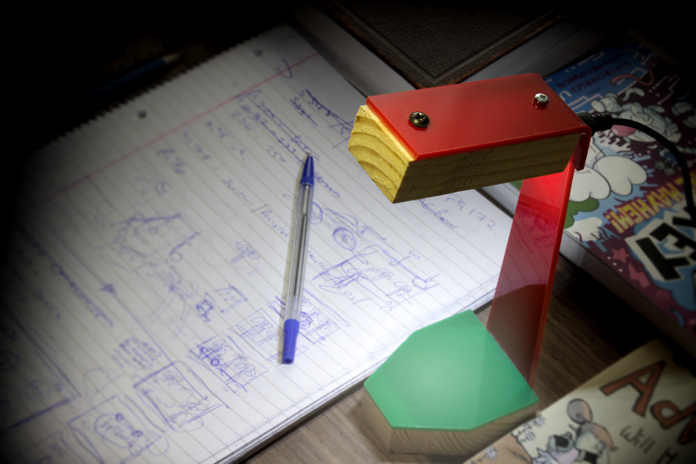 How to Make a USB LED Strip Kit Desk Lamp by Neve Spurr