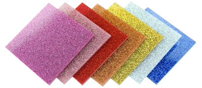 Glitter Acrylic Sheets