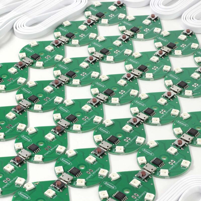 Kitronik Round USB RGB LED Lamp and USB Power Lead (30 Pack) - Image 3