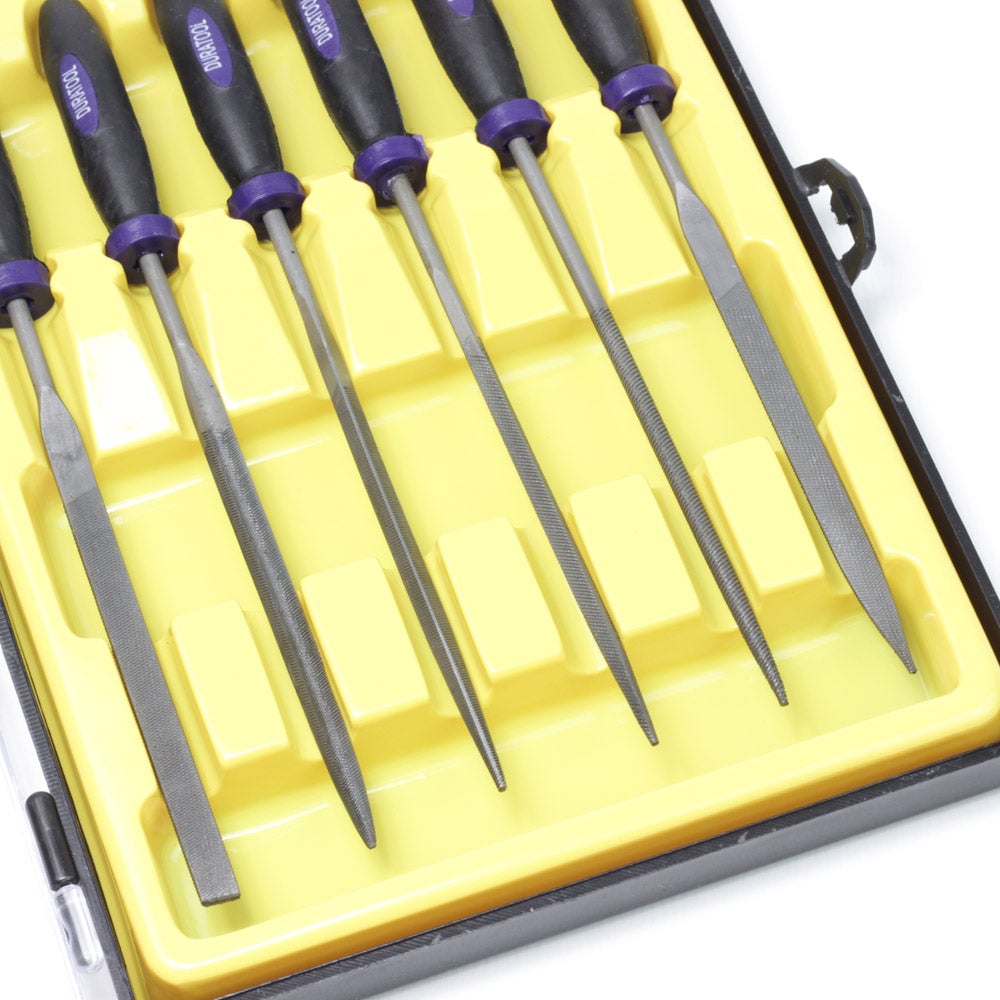 6 Piece Needle File Set in Carry Case - Image 2