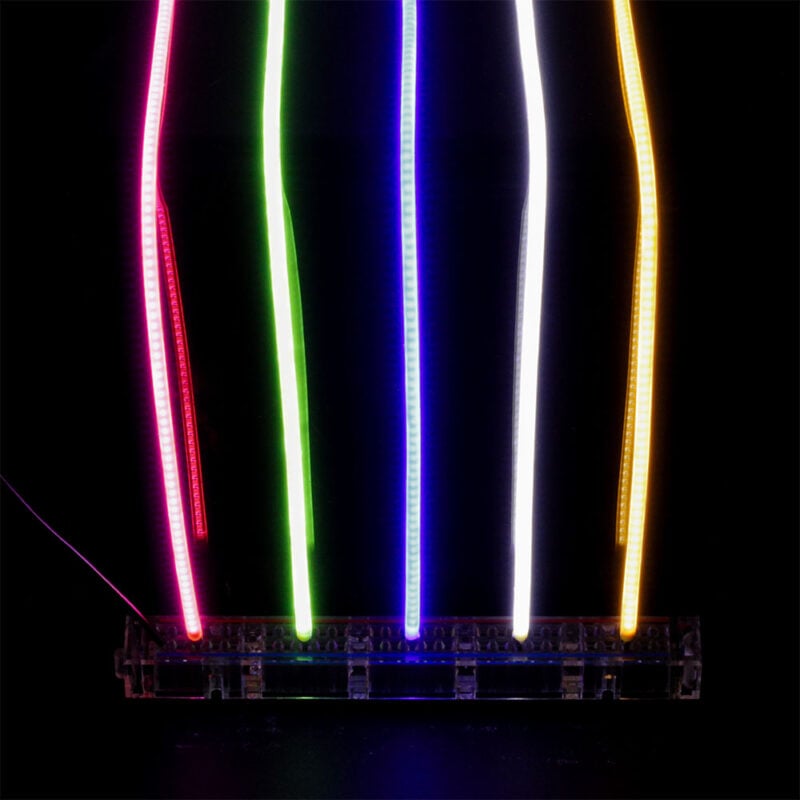 Flexible LED Noodle Filaments  300mm, 3V