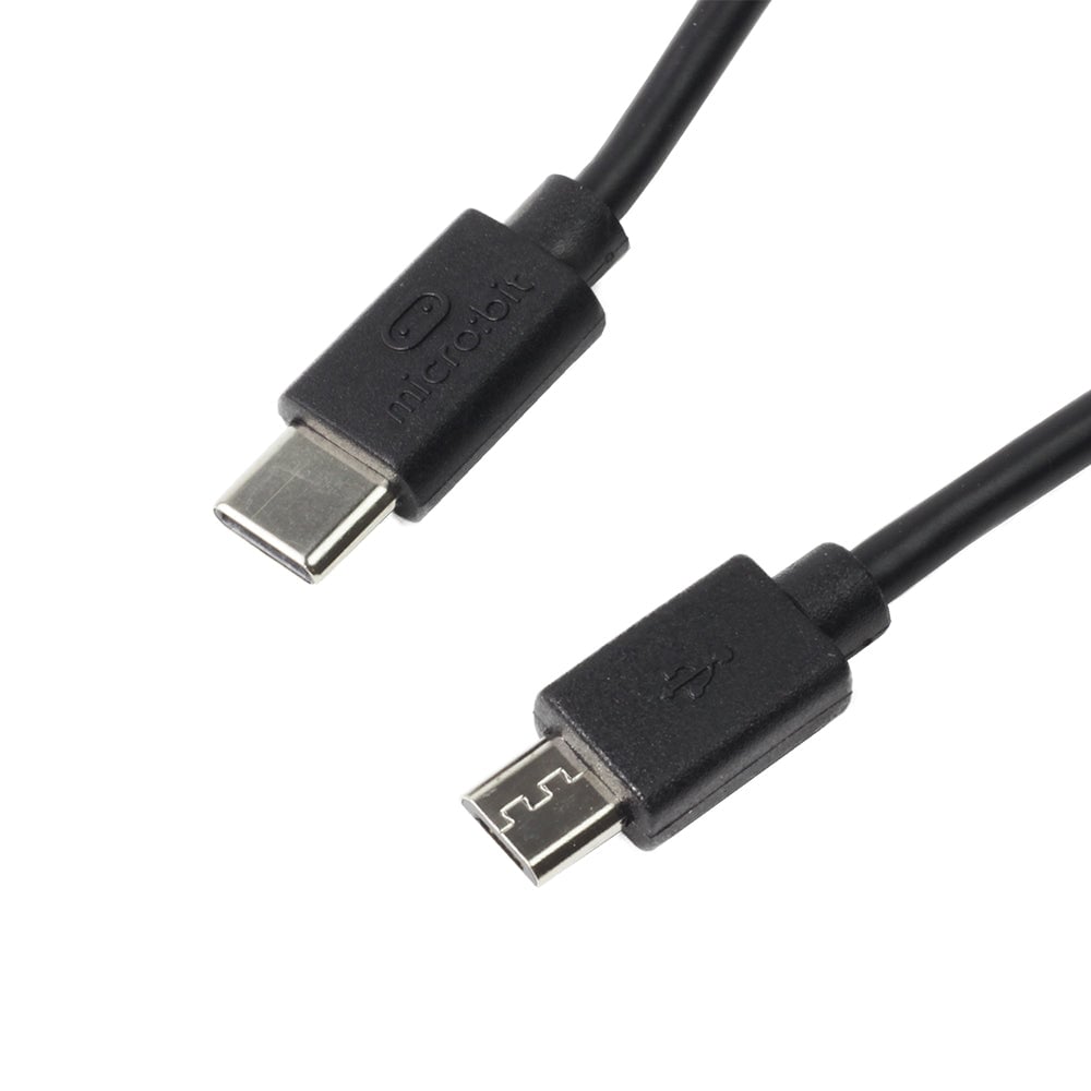 BBC micro:bit branded USB-C to Micro USB Cable - Image 2