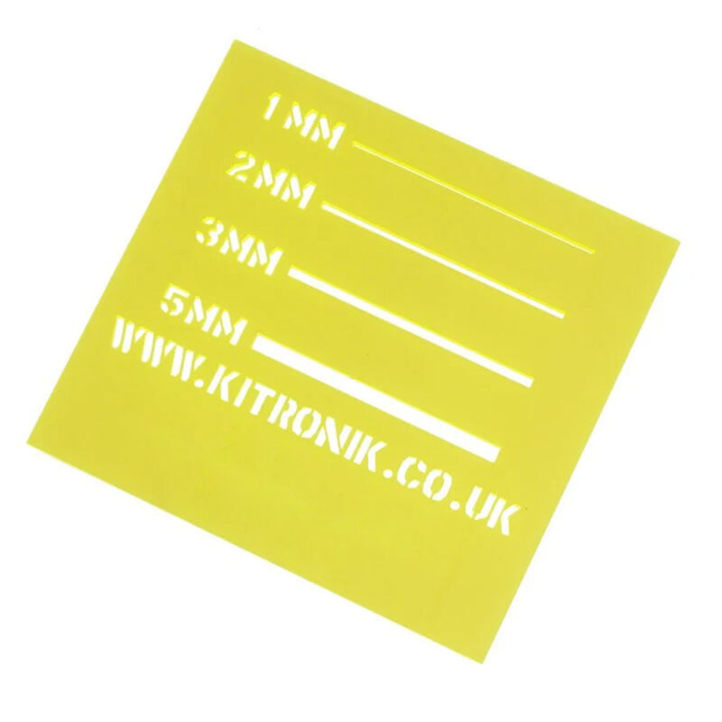 Fluorescent Perspex Sheet 3mm x 297mm x 210mm (A4) - Image 3