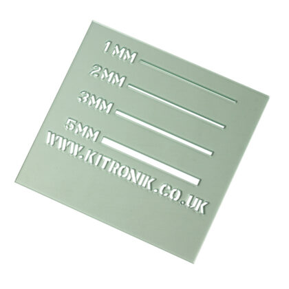 Glass Look Value Acrylic Sheet (Cast) 3mm x 600mm x 400mm