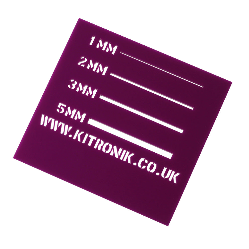 Value Acrylic Sheet (Cast) 3mm x 600mm x 400mm - Image 9