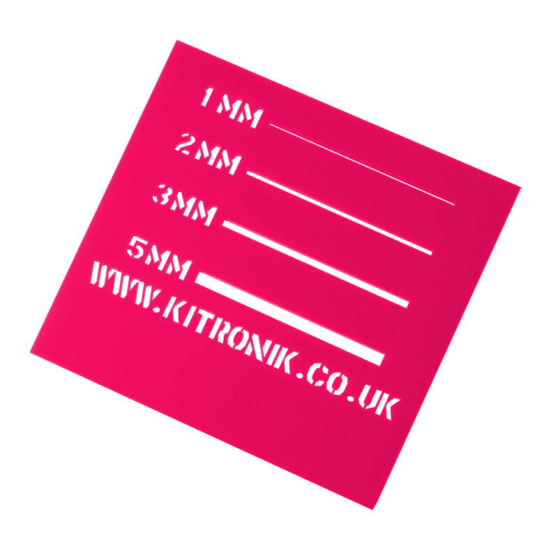 Value Acrylic Sheet (Cast) 3mm x 600mm x 400mm - Image 10