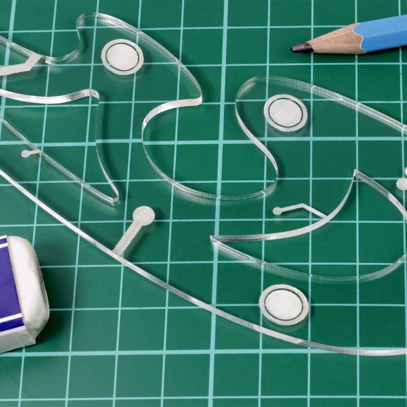 Paperbacked Clear Value Acrylic Sheet (Cast) 3mm x 600mm x 400mm - Image 6