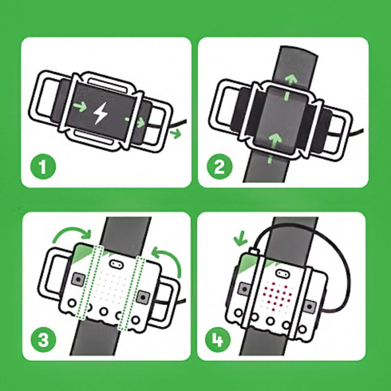BBC micro:bit Wearable Accessory - 10 Pack - Image 5