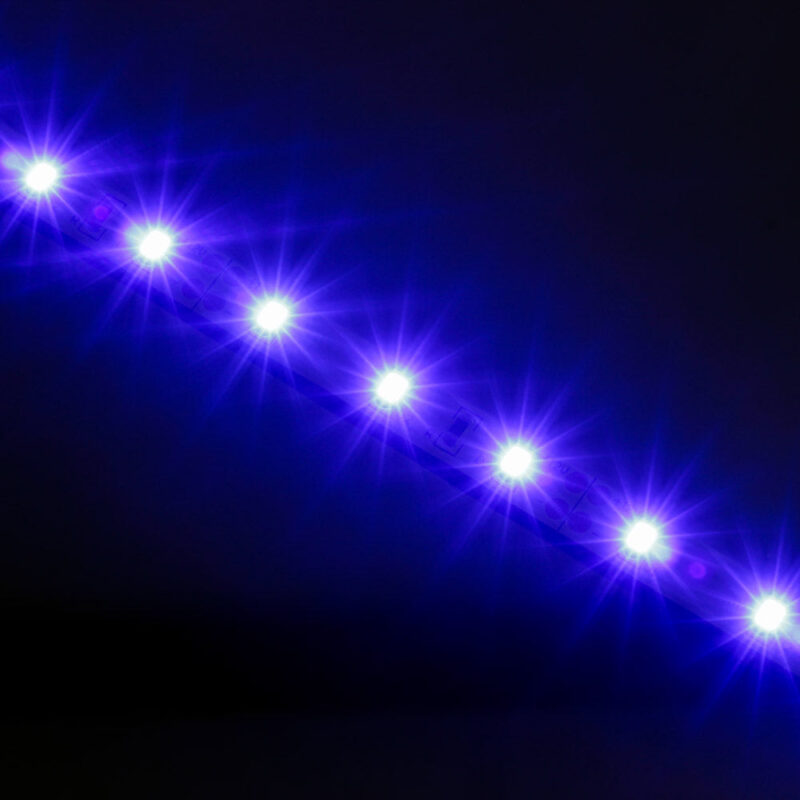 Blue Flexible LED strip  30 way, 12V