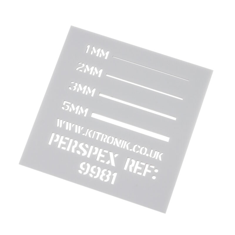 Perspex Sheet (Opaque) 3mm x 600mm x 400mm Image 13