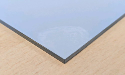 Damage from superglue on back