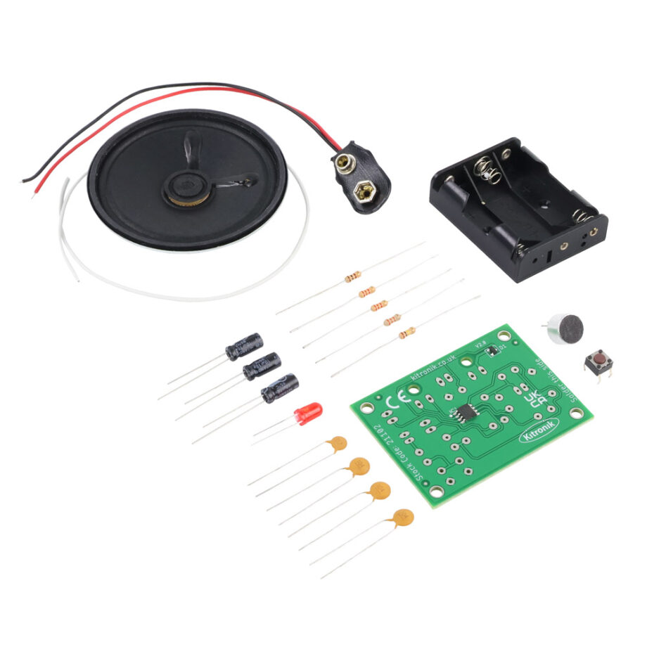 Kitronic Codekit Kitronik 30 Second Record Playback Kit V2.0 – Kitronik