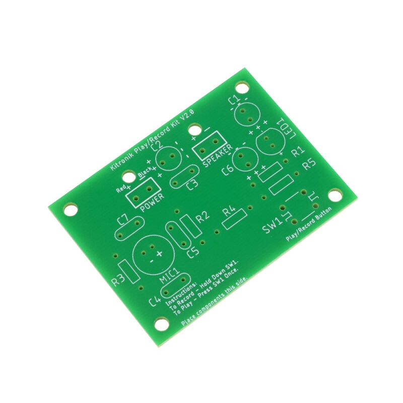 Kitronik 30 Second Record Playback Kit V2.0 - Image 3