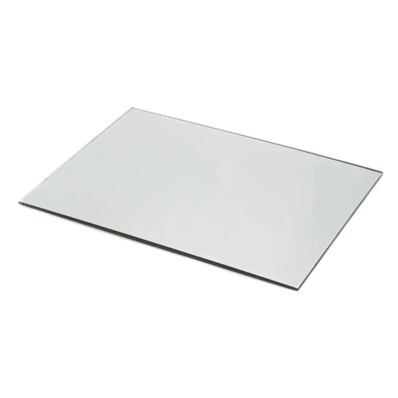 Silver Mirrored Value Acrylic Sheet 3mm x 800mm x 600mm  Image 3