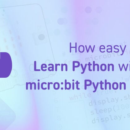 Learning Python with the micro:bit Python Editor - Kitronik