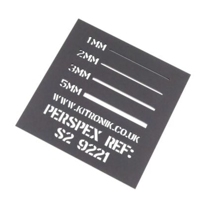 Perspex Naturals Acrylic Sheets midnight black