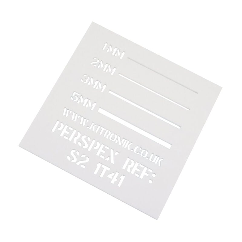 Perspex Naturals Acrylic Sheets 3mm x 600mm x 400mm  Image 2