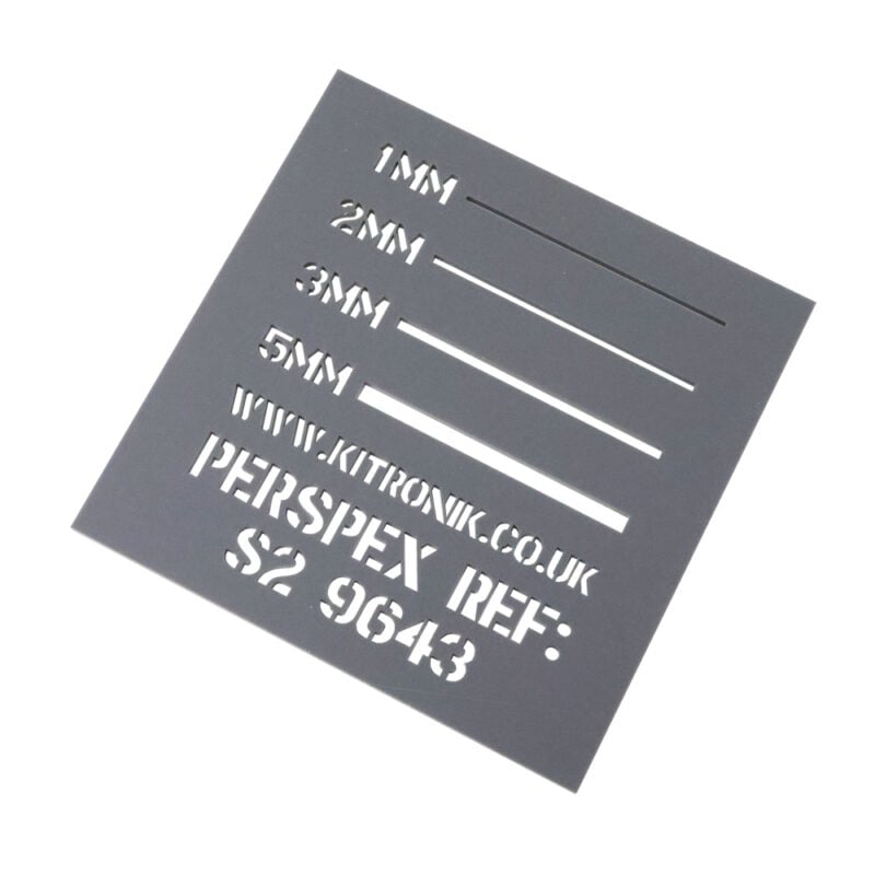 Perspex Naturals Acrylic Sheets 3mm x 600mm x 400mm  Image 6