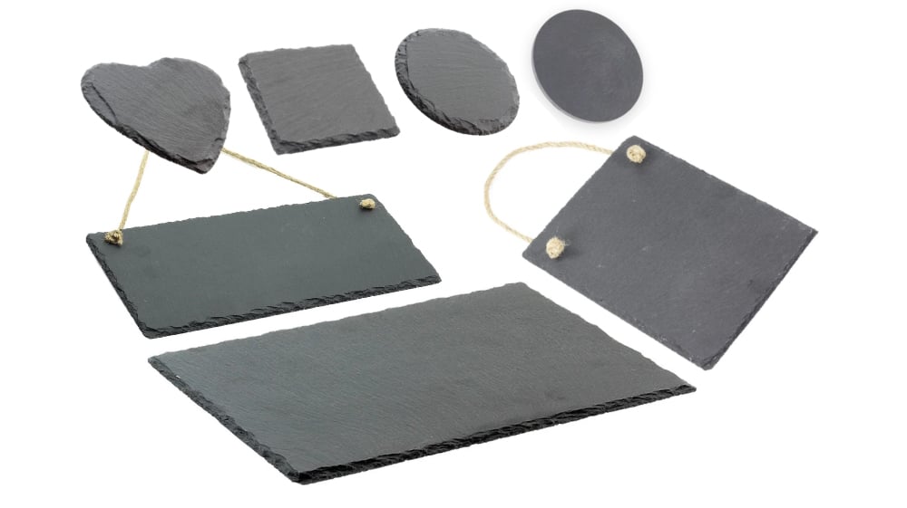 slate coasters and slate signs full range